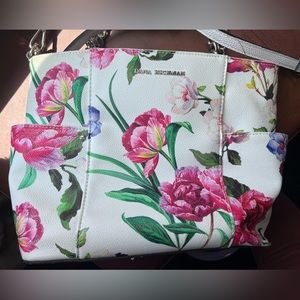 Dana Buchman Floral Handbag GUC